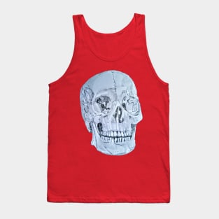 The realistic skull Tank Top